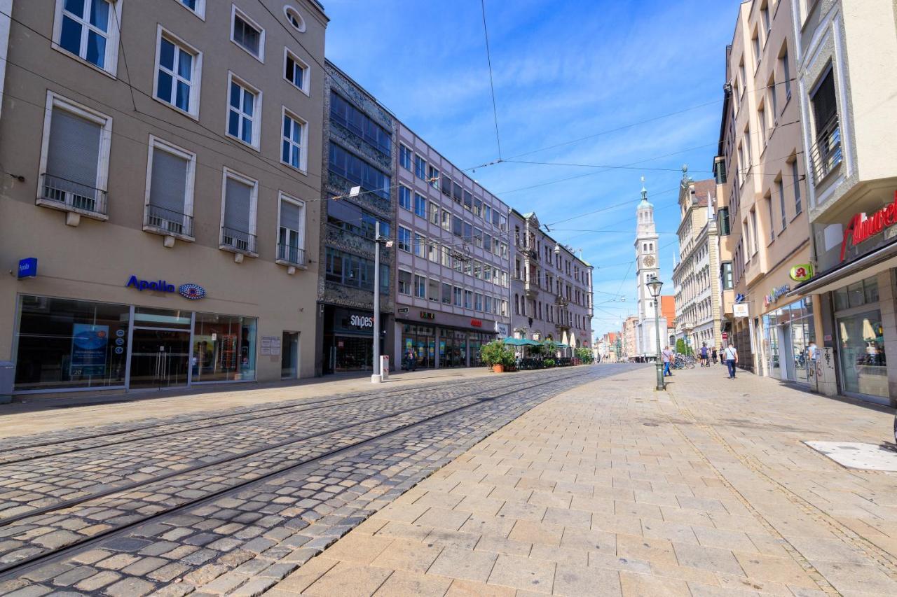 Global Living - Design Apartment I Rathausplatz I Kitchen I Augsburg Eksteriør billede